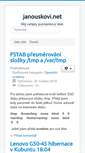 Mobile Screenshot of janouskovi.net
